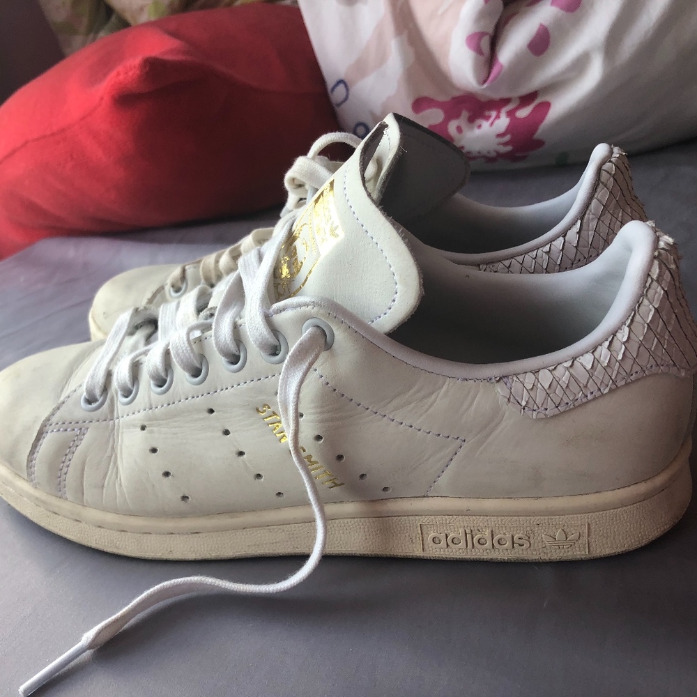 Adidas Stan Smith White & Gold